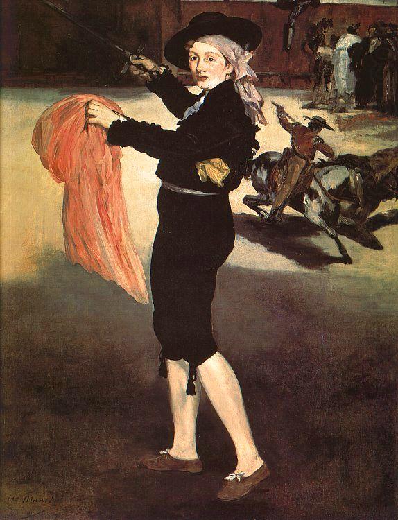 Edouard Manet Mlle Victorine in the Costume of an Espada china oil painting image